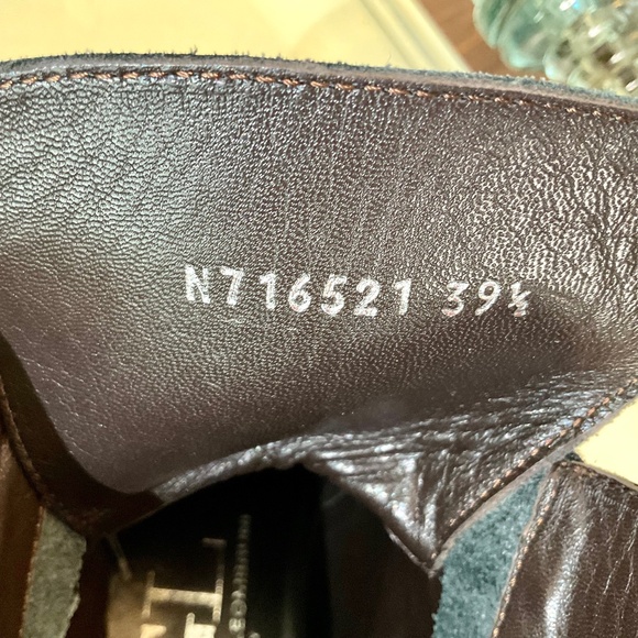 AGL Attilio Giusti Leombruni Black Leather Lace Up Combat Boots Size 9.5 - Picture 11 of 16